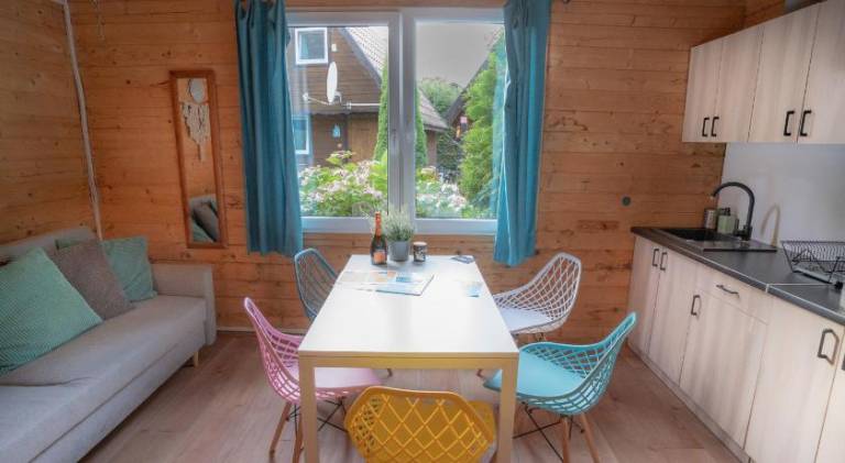 Lodge with terrace, garden & sauna — photo 3