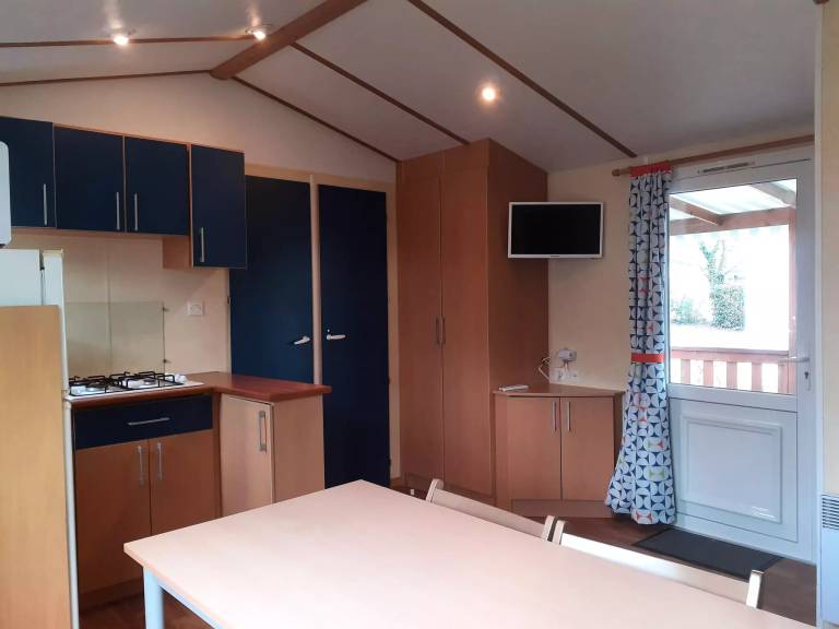 Camping Les P'tites Maisons dans la Prairie - Welcome mobile home - 3 bedrooms 6 people — photo 5