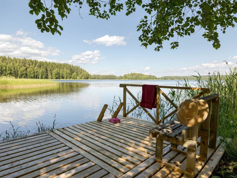Vacation home with sauna | Nature view — photo 2
