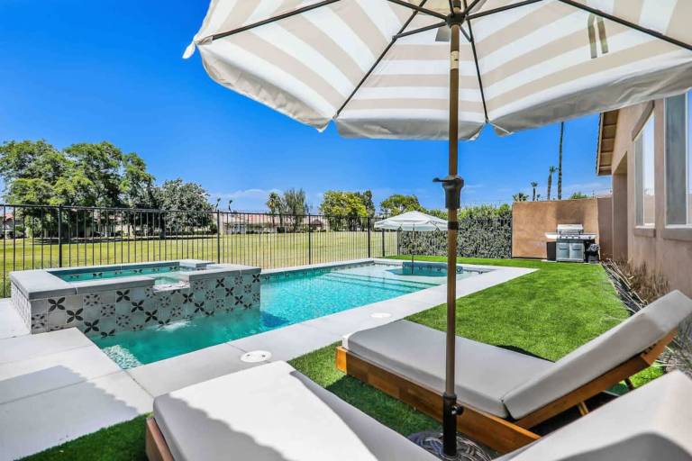 Vacation home with private pool in Indio, CA