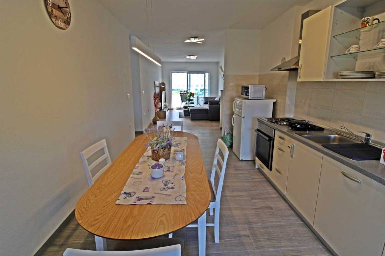 Apartment for 4 persons in Fažana with view to the sea, 50 m to the beach in Pula