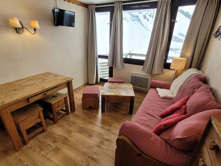 Jolie studio étage élevé · Ski aux pieds · Vue pistes — photo 4