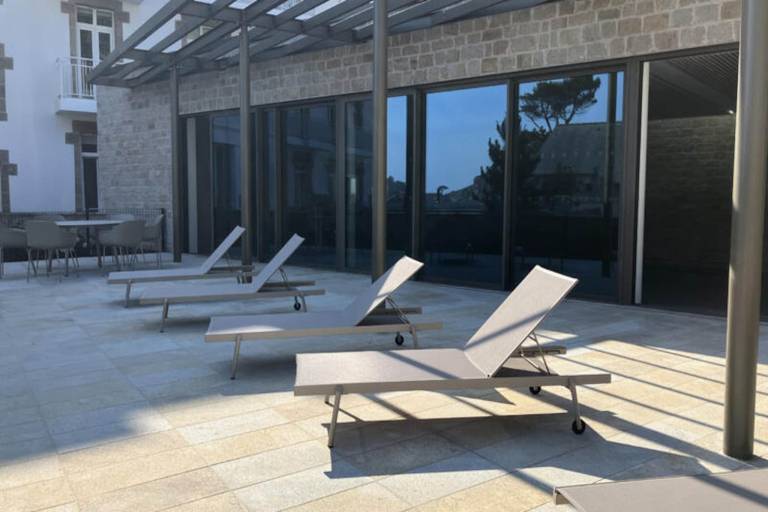 Ferienhaus direkt am Wasser in Trébeurden, Bretagne f&uuml;r max. 2 Personen