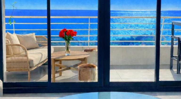 5 etoiles, 2 chambres, vue mer plein Sud, Clim, luxe in Cannes
