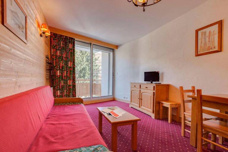 300m from shops, balcony, parking, tv, 35m², Les 2 Alpes — photo 2