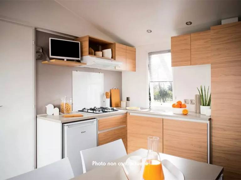 Mobile home with hot tub, terrace & sauna | Close to the beach | Pets are welcome — photo 3