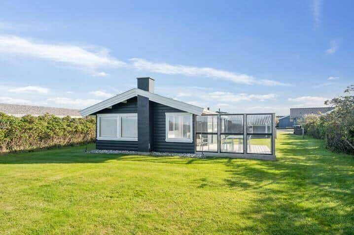 Vacation home with barbeque & garden in Lokken