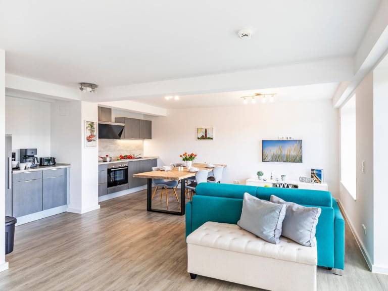 FeWo Dünenwald: Gemütliches Apartment 65 m² mit Meerblick für kleine Familien in Binz