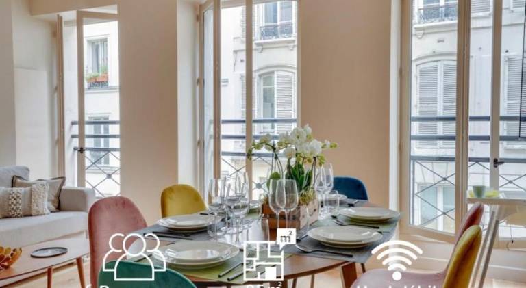 Holiday apartment with 2 rooms for 6 persons in Paris