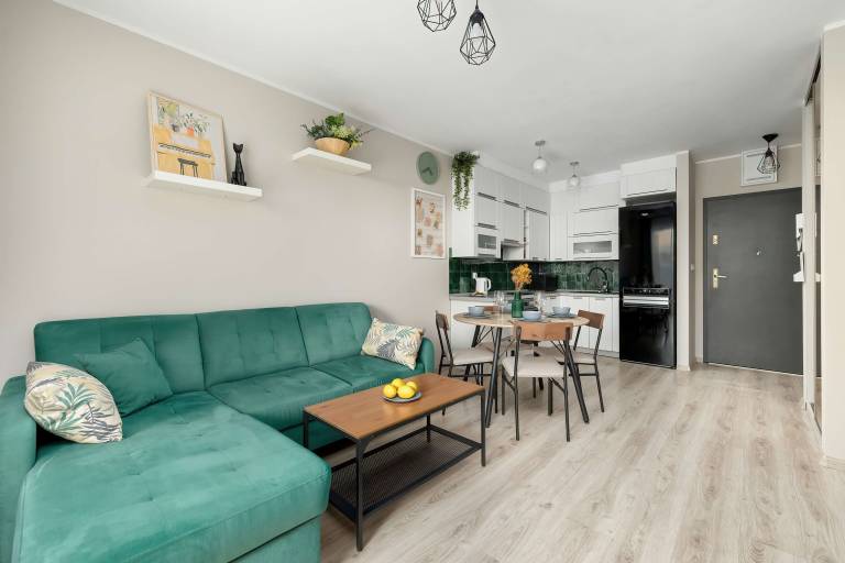 Holiday apartment with yard & fast internet in Szczecin