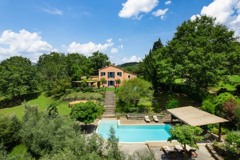 Ferienhaus in San Casciano dei Bagni, Palazzone für max. 14 Personen