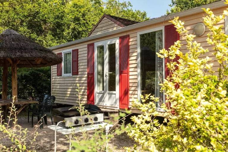 Mobile home with yard, sauna & jacuzzi — photo 3