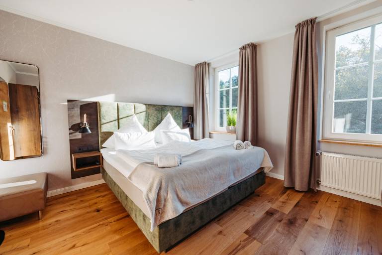 Klassik Doppelzimmer Romantisch mit Regendusche und WC