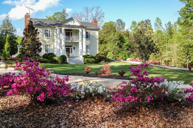 Historic 1840's Estate on 20 Acres w/ Guest House in Al