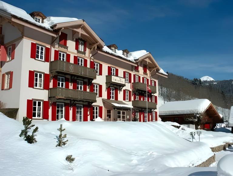 Historic Hotel du Pillon in Ormont-Dessus