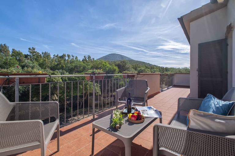 Vacation home with terrace, private pool & yard — photo 2