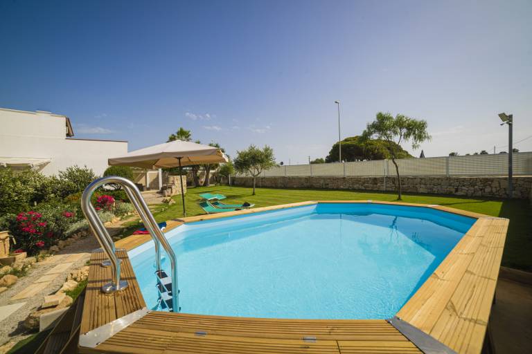 Big villa with garden, barbecue & private pool | Pets are welcome in Porto Cesareo