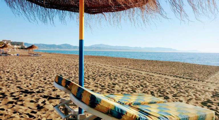 Carihuela Sun Beach in Torremolinos