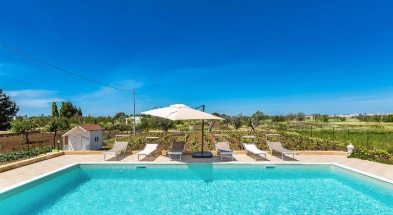 Villa with pool in Melissa