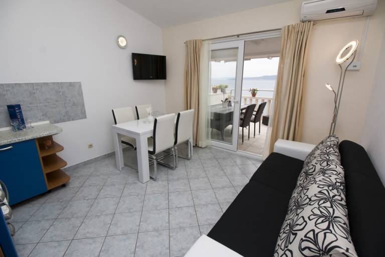 Ferienwohnung in Pisak mit Meerblick, Terrasse, Klimaanlage, W-LAN (3340-7) in Brela