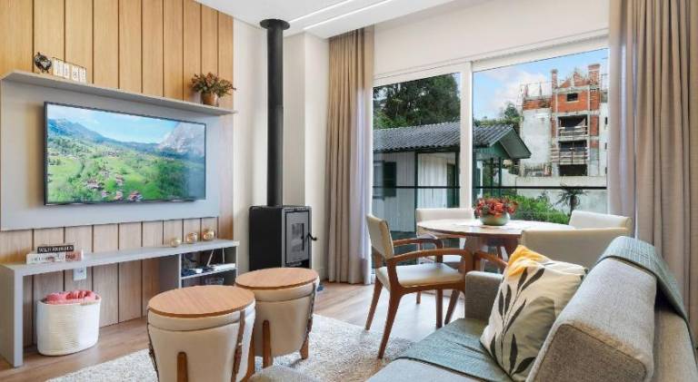 Wonderful apartment | Suitable for remote work | Pet-friendly in Gramado