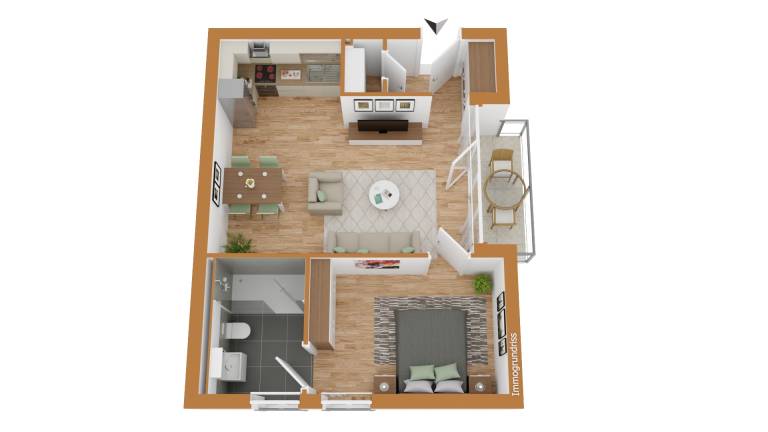 Wohnung 1 Morsum