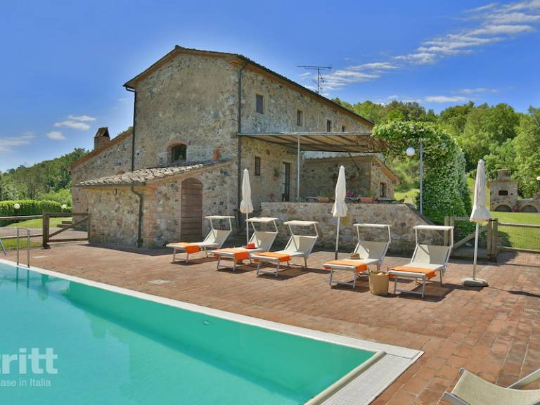 Ferienhaus in Guardistallo, Toskana f&uuml;r max. 10 Personen