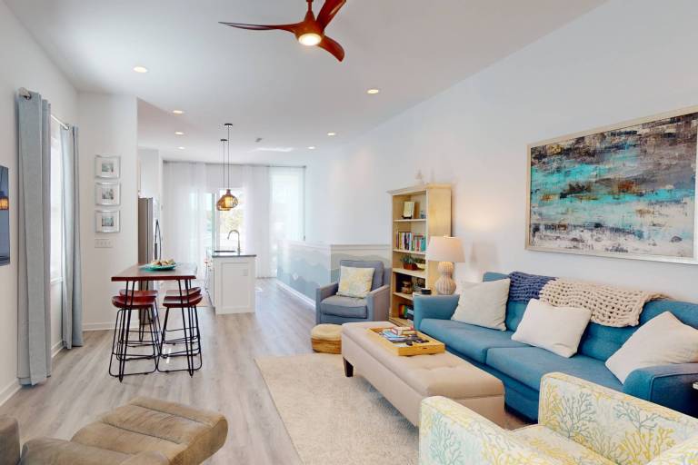 Bikinis & Martinis Beach House - Townhome, 3 Bedrooms, 2.5 Baths, (Sleeps 8) in Carolina Beach, NC