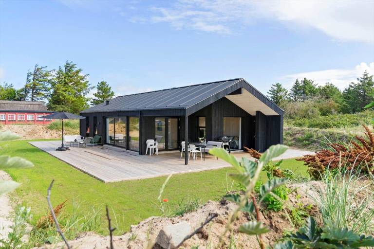 Ferienhaus mit Hund inBlokhus  f&uuml;r max. 6 Personen