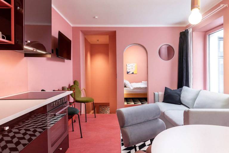 Memphis Loft Duplex 40sqm near Antonplatz