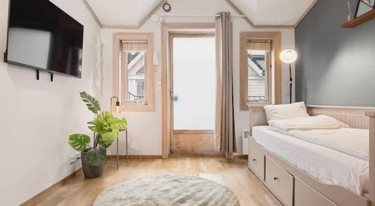 Rental apartment with patio | Next to Bryggen | Pets allowed in Bergen