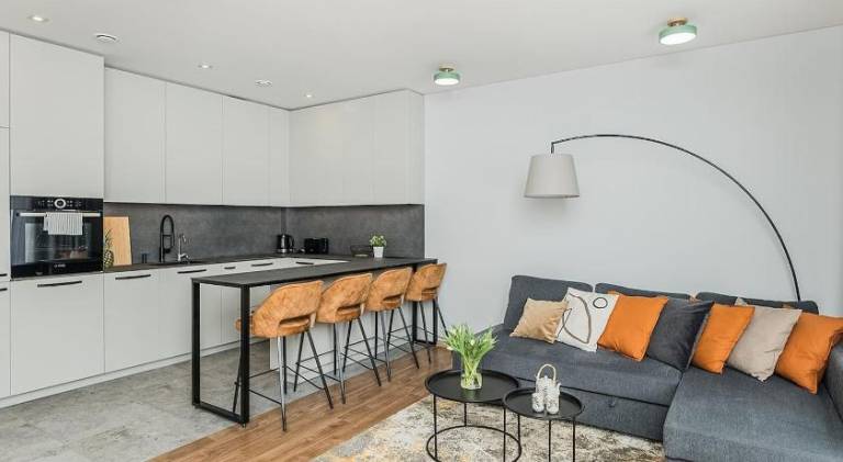 Holiday apartment with terrace in Kaunas