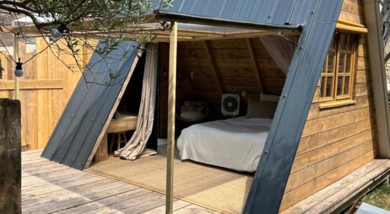 Tent with pool | Dogs allowed — photo 3