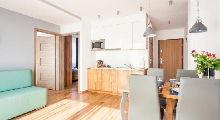 Holiday apartment with patio in Jastarnia