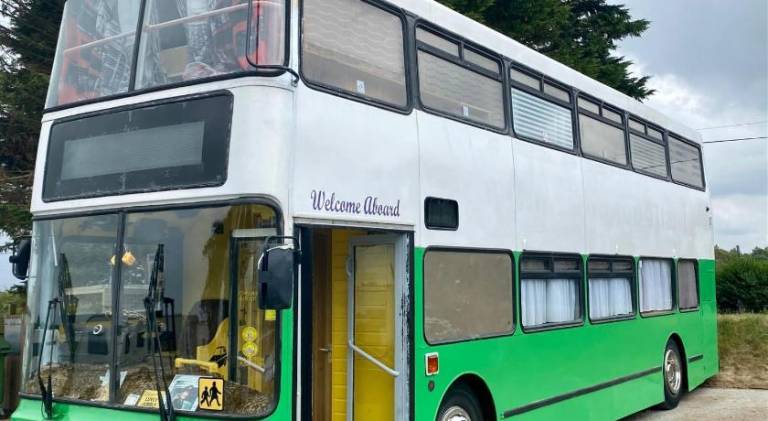 Double Decker Bus in Aberystwyth