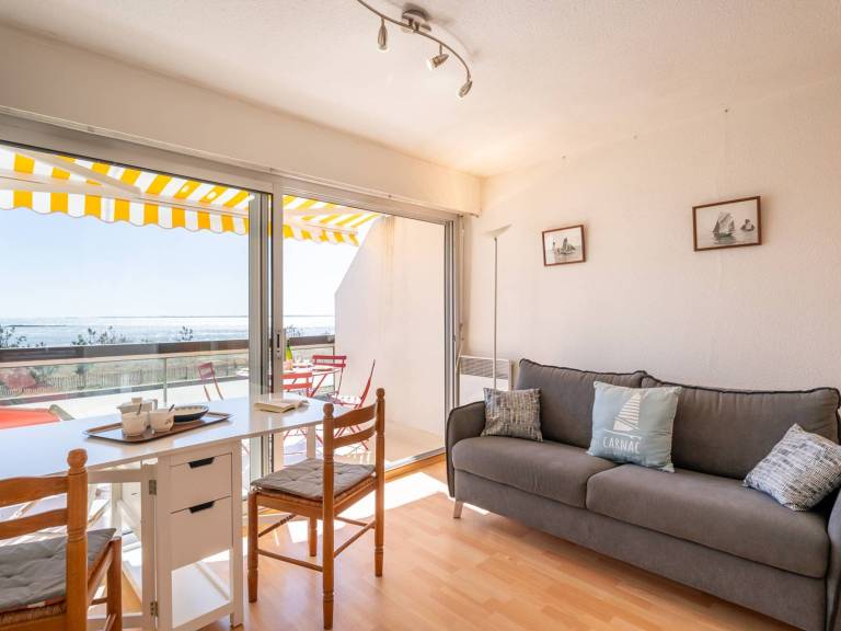 Studio cabin Carnac 22m² for 4 pers. - sea view — photo 3