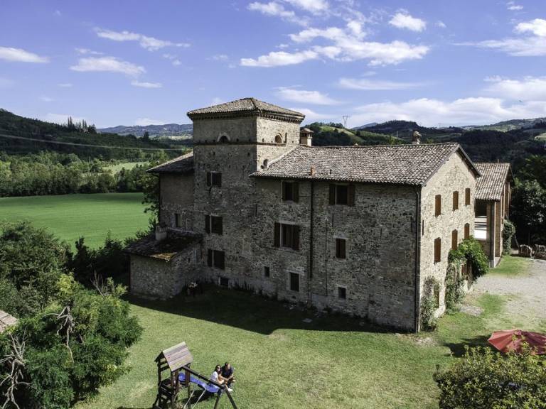 Appartement in Castello Di Serravalle mit Grill