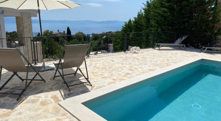 Villa with pool in Labin