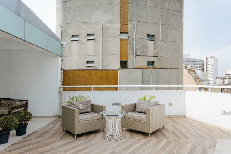 Studio with garden | Pets are welcome in Paulista