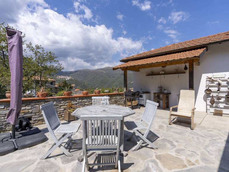 Ferienhaus in Ville San Pietro, Borgomaro für max. 6 Gäste