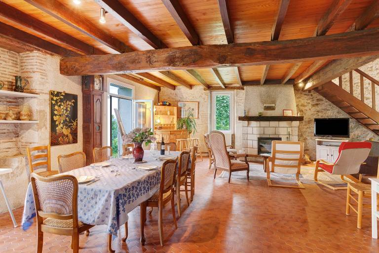 Ferienhaus in Villeneuve-sur-Lot f&uuml;r max. 8 Personen am Atlantik