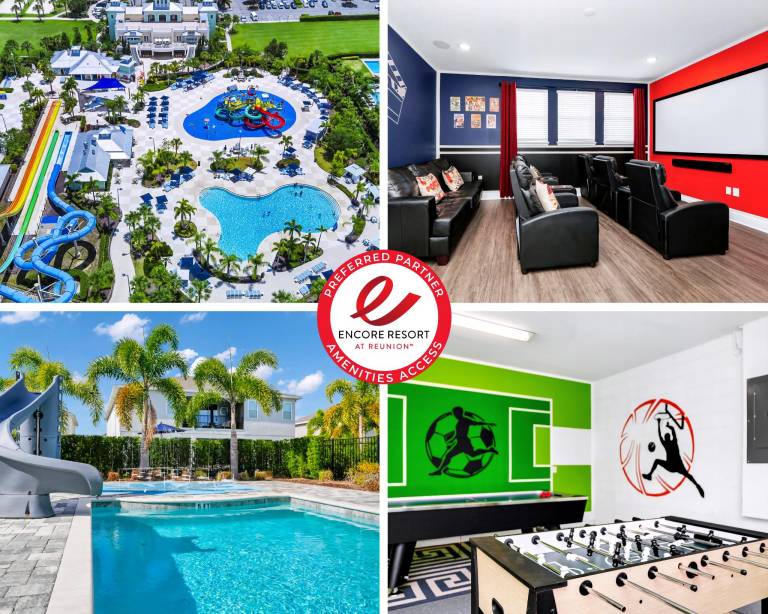 Child-friendly nice vacation home with private pool & hot tub | Pets are welcome in Osceola, FL