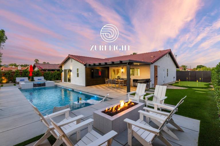 3-Bedroom Fireplace Stunning Spanish Home in Riverside, CA