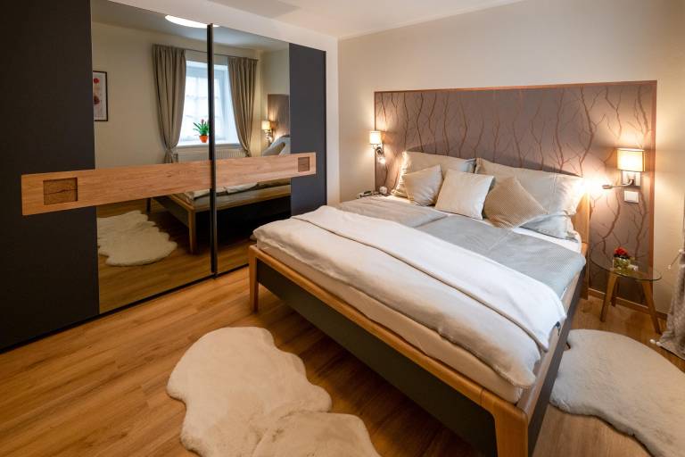 Appartement Fewo Dusche WC 1 Schlafraum