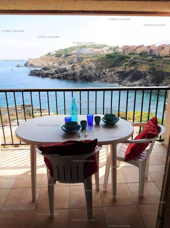 Apartment with patio in Collioure