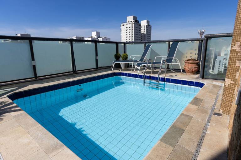 Cobertura Duplex com piscina privativa e Wi Fi