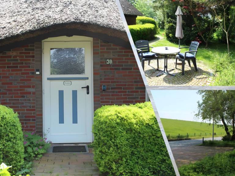 Ferienwohnung mit Hund inButjadingen, Nordsee  f&uuml;r max. 2 Personen