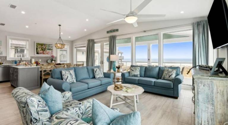 Ocean Lookout 3 - Heated Pool, Beachfront Deck, Stunning Ocean Views in Fernandina Beach, FL