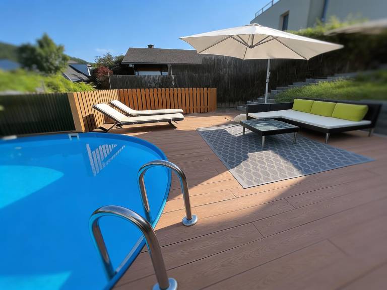Ferienwohnung im Gr&uuml;nen nahe Wien mit Pool