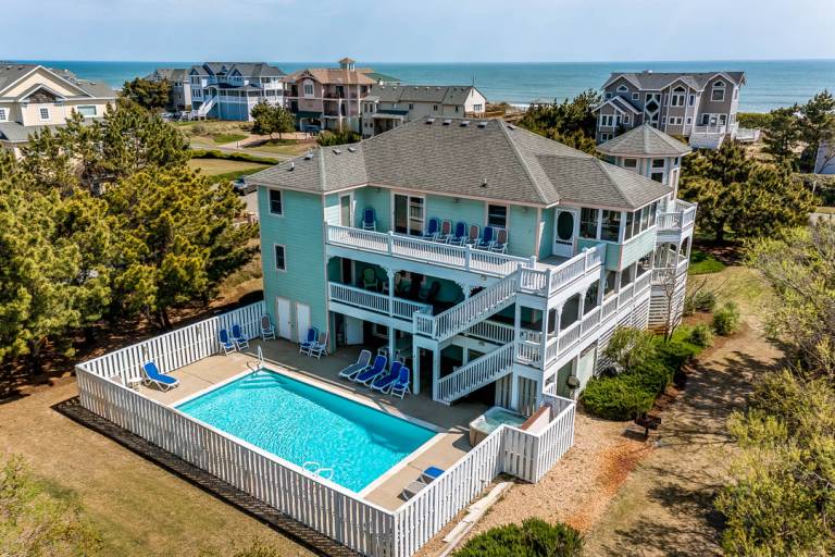 Stillwater 98 ft from the beach Dog Friendly, Private Pool, Hot Tub Corolla — photo 4